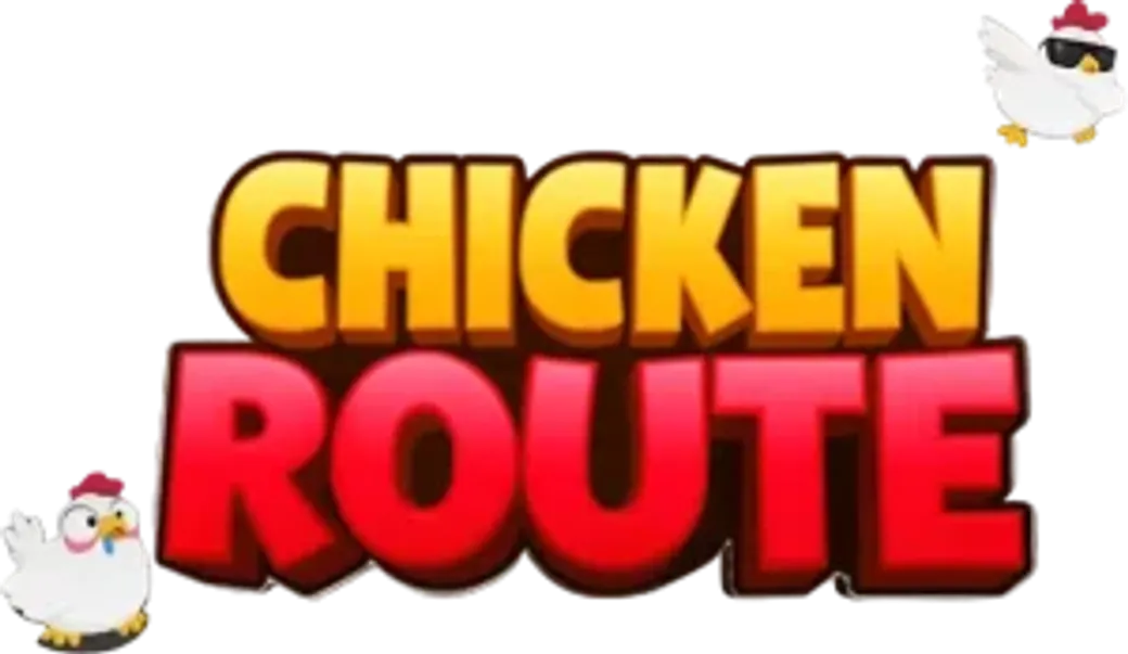Section chicken route casino game logo